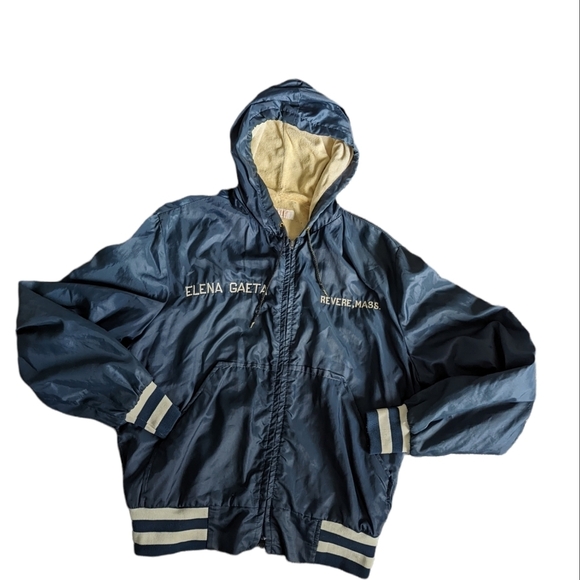 Vintage 60s Brooks Brothers Letterman Track Varsity Windbreaker Jacket - Picture 5 of 10